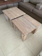 Bijzettafels, Vierkant, 55 tot 75 cm, Hout, Ophalen