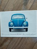 VW Kever 1200 Brochure - 1964 - Nederlands, Boeken, Auto's | Folders en Tijdschriften, Volkswagen, Ophalen of Verzenden, Zo goed als nieuw