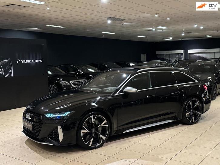 Audi RS6 4.0 TFSI Quattro Dynamic+ 305km/h|BTW|BOMVOLL!, Auto's, Audi, Bedrijf, Te koop, RS6, 360° camera, 4x4, ABS, Adaptive Cruise Control