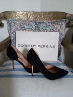 Zwarte Suedine Pumps - Maat 38 - Nieuw in Doos, Pumps, Zwart, Nieuw, Ophalen of Verzenden