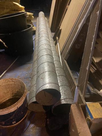 160mm luchtkanaal buis 3m lang (3 stuks) beschikbaar voor biedingen