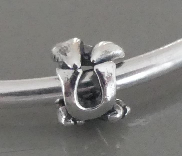 Trollbeads LETTER "U"  **NIEUW**, Sieraden, Tassen en Uiterlijk, Bedels, Nieuw, Trollbeads, Zilver, 1 bedel, Verzenden