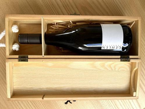 Wooden Wine Box (Great for Gifting) / Houten Wijnkist, Huis en Inrichting, Woonaccessoires | Wijnrekken, Zo goed als nieuw, Minder dan 50 cm