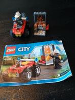 Lego city 60105 brandweer quad, Ophalen of Verzenden, Zo goed als nieuw