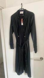 LEERLOOK JURK AIME XL, Kleding | Dames, Ophalen of Verzenden, Zo goed als nieuw, Zwart, Onder de knie