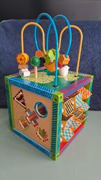 Activiteitenkubus hout, Kinderen en Baby's, Speelgoed | Babyspeelgoed, Ophalen of Verzenden, Gebruikt, Babygym