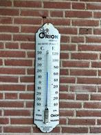 Emaille thermometer Orion, Verzamelen, Reclamebord, Gebruikt, Ophalen of Verzenden