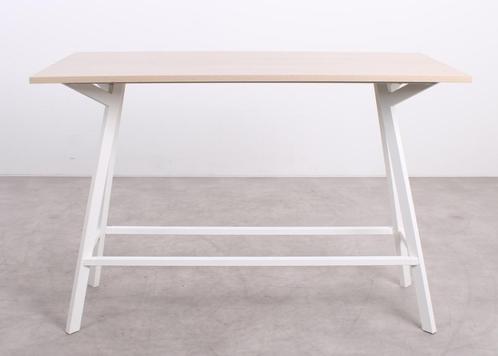 Bridge | Bartafel | Wit/licht eiken, Huis en Inrichting, Tafels | Eettafels, Zo goed als nieuw, 50 tot 100 cm, 150 tot 200 cm