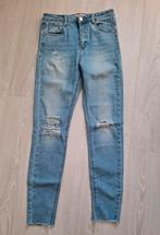 Gescheurde Hoge Jeans - Maat 36, Ophalen of Verzenden, Zo goed als nieuw, Blauw, W28 - W29 (confectie 36)