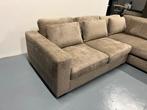 Nieuw GRATIS LEVERING beige lounge bank 295x210, Ophalen of Verzenden, Zo goed als nieuw, Vierpersoons of meer, Stof