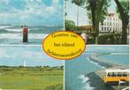 SCHIERMONNIKOOG Branding Panorama Hotel Bus Groeten, Verzamelen, Ansichtkaarten | Nederland, Gelopen, 1960 tot 1980, Waddeneilanden