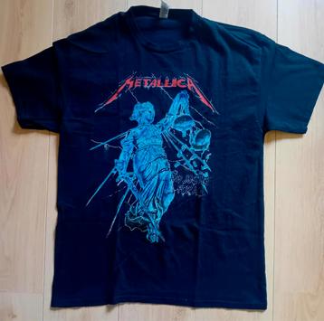 Metallica shirt vintage band metal hardrock rock Hetfield beschikbaar voor biedingen