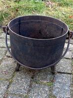 Gietijzeren bak, plantenpot (130226c), Antiek en Kunst, Curiosa en Brocante, Ophalen of Verzenden
