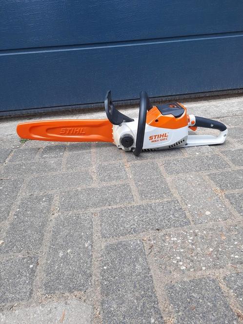 Stihl msa 120 kettingzaag te huur, Tuin en Terras, Hand-tuingereedschap, Gebruikt, Overige soorten, Ophalen