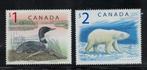 S93 Canada 1725/26 postfris Dieren, Postzegels en Munten, Postzegels | Amerika, Verzenden, Noord-Amerika, Postfris