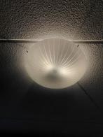 Mooie Plafondlamp, Ophalen, Gebruikt, Glas, Modern