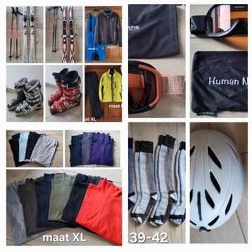 ski's skischoenen skikleding etc.  beschikbaar voor biedingen