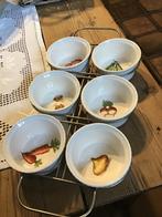 Villeroy & Boch Ovenschaaltjes met Houder, Huis en Inrichting, Keuken | Servies, Gebruikt, Ophalen of Verzenden, Kom(men), Overige stijlen