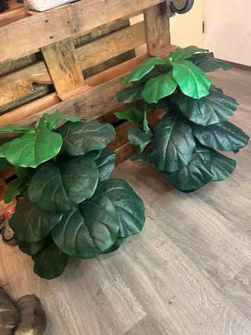 2 mooie kunstplanten kunst plant bloem beschikbaar voor biedingen