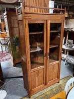 51) Art deco /  Amsterdamse school boekenkast., Antiek en Kunst, Antiek | Meubels | Kasten, Ophalen