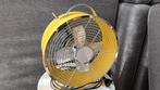 Tafel ventilator retro geel, Ophalen of Verzenden, Nieuw, Tafelventilator