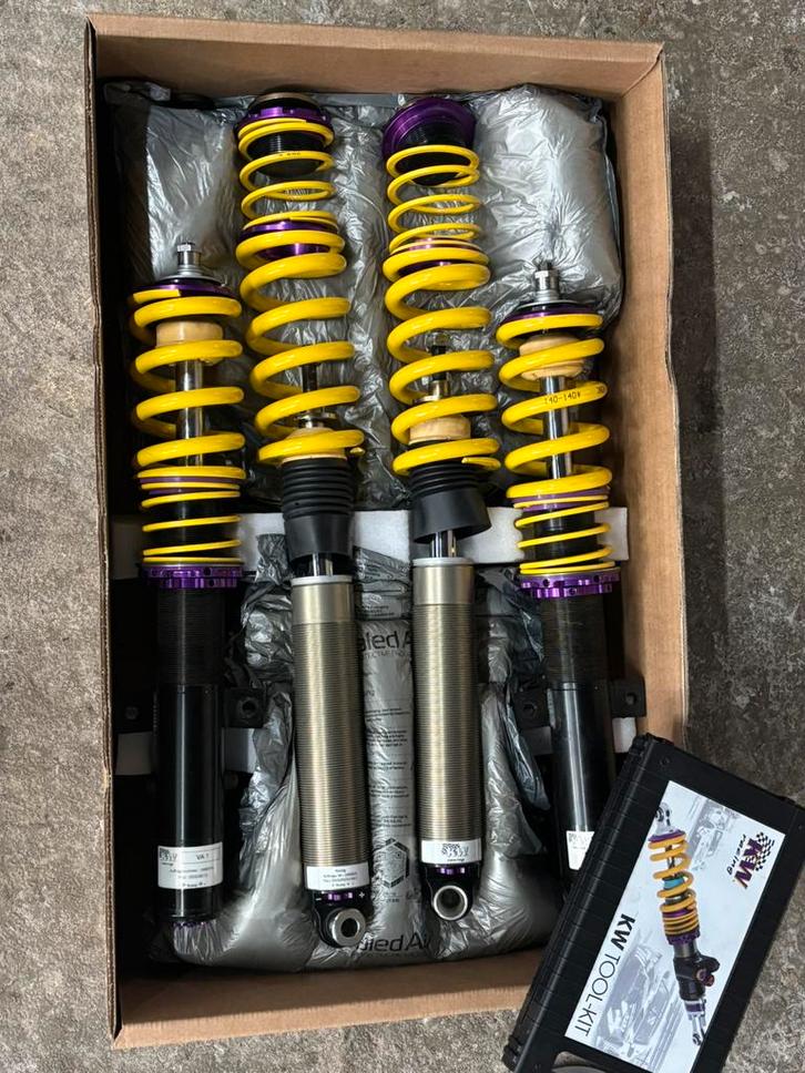 KW V3 Racing Volvo 850 / S70 / V70 4 mnd oud, Auto diversen, Autosport-onderdelen, Zo goed als nieuw, Ophalen of Verzenden