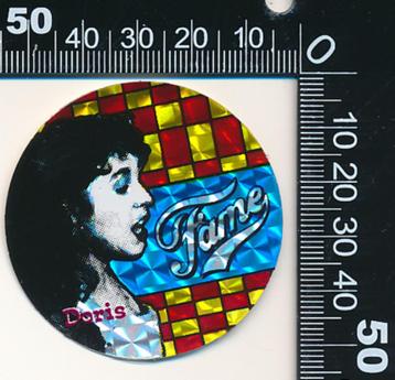 Sticker: Fame - Doris (Glittersticker) beschikbaar voor biedingen