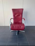 Elegante moderne rode leren relax fauteuil / relaxstoel, Ophalen, Nvt, Nvt, Nvt