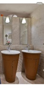 Duravit Starck philippe wastafels 2 stuks, Huis en Inrichting, Badkamer | Badkamermeubels, Ophalen of Verzenden, Zo goed als nieuw