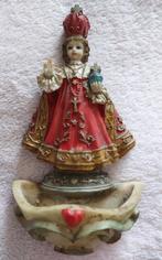 Wijwaterbakje Kindje van Praag, Ophalen, Kaart of Prent