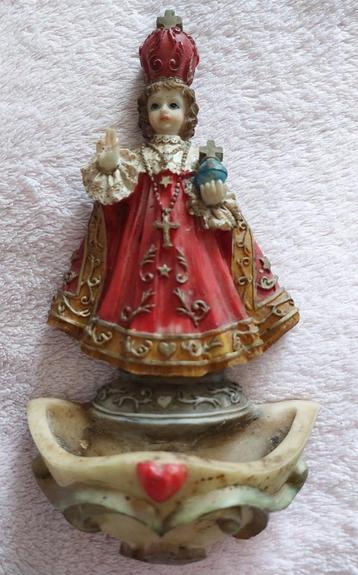 Wijwaterbakje Kindje van Praag  beschikbaar voor biedingen