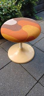 Vintage jaren 60 Joe Colombo space age krukje kaptafelstoel, Ophalen of Verzenden, Hout