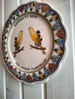 Polychrome wandbord collectors item, Ophalen of Verzenden