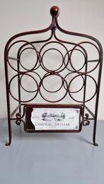 Wijnrek, Huis en Inrichting, Woonaccessoires | Wijnrekken, Gebruikt, 5 tot 15 flessen, Ophalen of Verzenden, Metaal