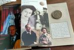munt golden wedding crown 1997 five pounds in blister, Ophalen of Verzenden, Overige landen, Losse munt