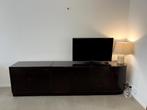 Houten Pastoe wandkast / tv meubel, Ophalen, 250 tot 300 cm, Gebruikt, Minder dan 100 cm