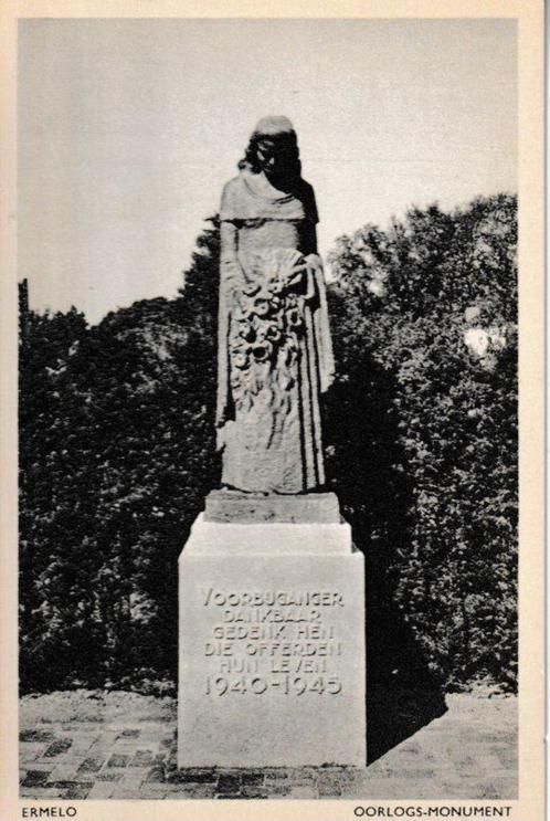 ERMELO - PPRLOGS-MONUMENT, Verzamelen, Ansichtkaarten | Nederland, Ongelopen, Gelderland, Verzenden