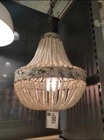 2x  Mirthe hanglamp kroonluchter Karwei houten kralen, Huis en Inrichting, Lampen | Kroonluchters, Ophalen, Zo goed als nieuw