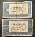 Zilverbon 2,50 gulden 1938, Postzegels en Munten, Bankbiljetten | Nederland, 2½ gulden, Ophalen of Verzenden