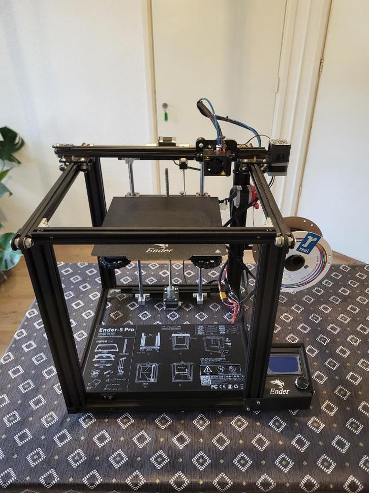3D-printer Creality 3D Ender-5 Pro + filament en toebehoren, Computers en Software, 3D Printers, Gebruikt, Ophalen