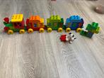 Duplo getallen trein 10558, Kinderen en Baby's, Speelgoed | Duplo en Lego, Ophalen of Verzenden, Zo goed als nieuw, Complete set