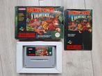 Donkey Kong Country complete in box (CIB) voor de SNES, 2 spelers, Eén computer, Ophalen of Verzenden, Zo goed als nieuw