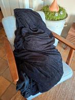 Optidee Optipluche Hoeslaken Zwart, Eenpersoons, Ophalen of Verzenden, Zo goed als nieuw, Hoeslaken of Sloop