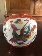 OUDE CHINESE GEMBERPOT FENIKS/DRAAK, Antiek en Kunst, Ophalen of Verzenden