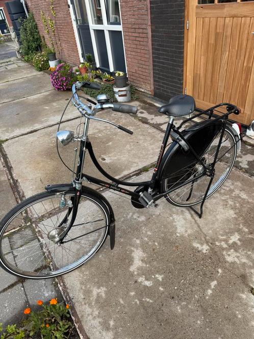Gazelle tour populair omafiets 57 cm 3 versnellingen, Fietsen en Brommers, Fietsen | Dames | Omafietsen, Gebruikt, 56 cm of meer