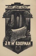 1356 Ex Libris Nederland : Dirk van Luijn, 1940, Verzenden