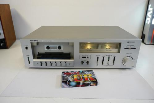 Vintage Onkyo TA-1500 Cassettedeck + Cassette - Werkend, Audio, Tv en Foto, Cassettedecks, Enkel, Overige merken, Tape counter