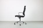 Vitra EA 219 Softpad, Zwart leer, Huis en Inrichting, Ergonomisch, Gebruikt, Bureaustoel, Zwart