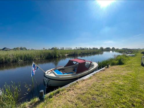 Sloep - Zweedse Adec polyester sloep, Watersport en Boten, Sloepen, Gebruikt, Tot 10 pk, 3 tot 6 meter, Binnenboordmotor, Diesel