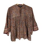 Sissel Edelbo Burgundy Blouse Maat S/ M, Verzenden, Zo goed als nieuw, Maat 36 (S), Sissel edelbo